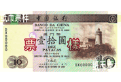 新時(shí)期中國(guó)銀行紙幣——澳門(mén)幣